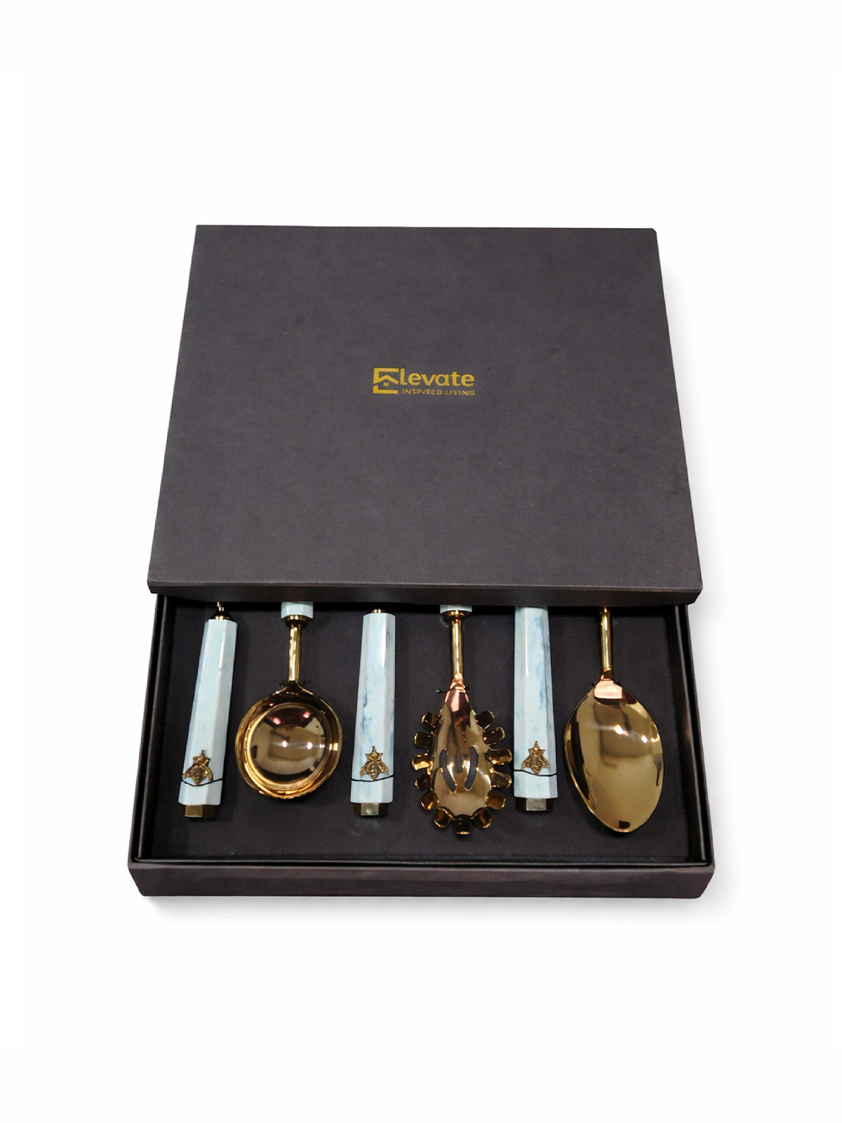 Golden Hive Serving Spoon (Set of 6 pcs)