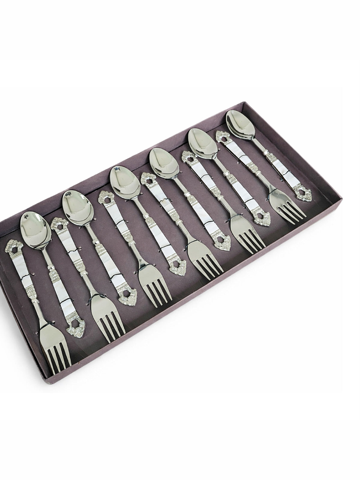 Lustrous Pearl Serving Spoon (Set of 6)