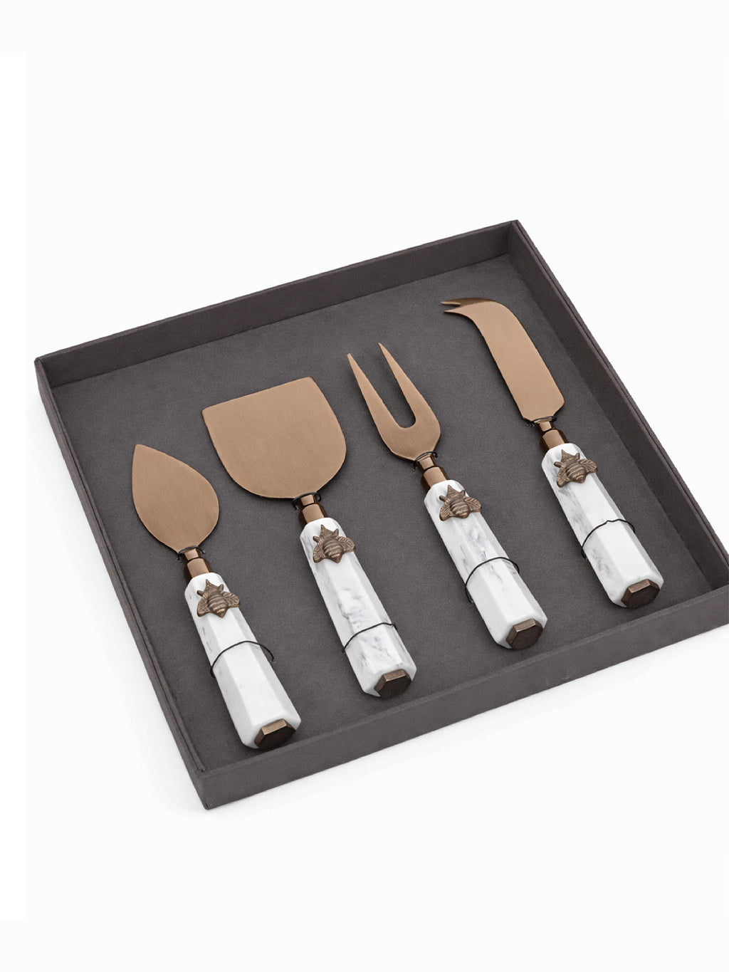 Golden Hive Cheese Knives (Set of 4 pcs)