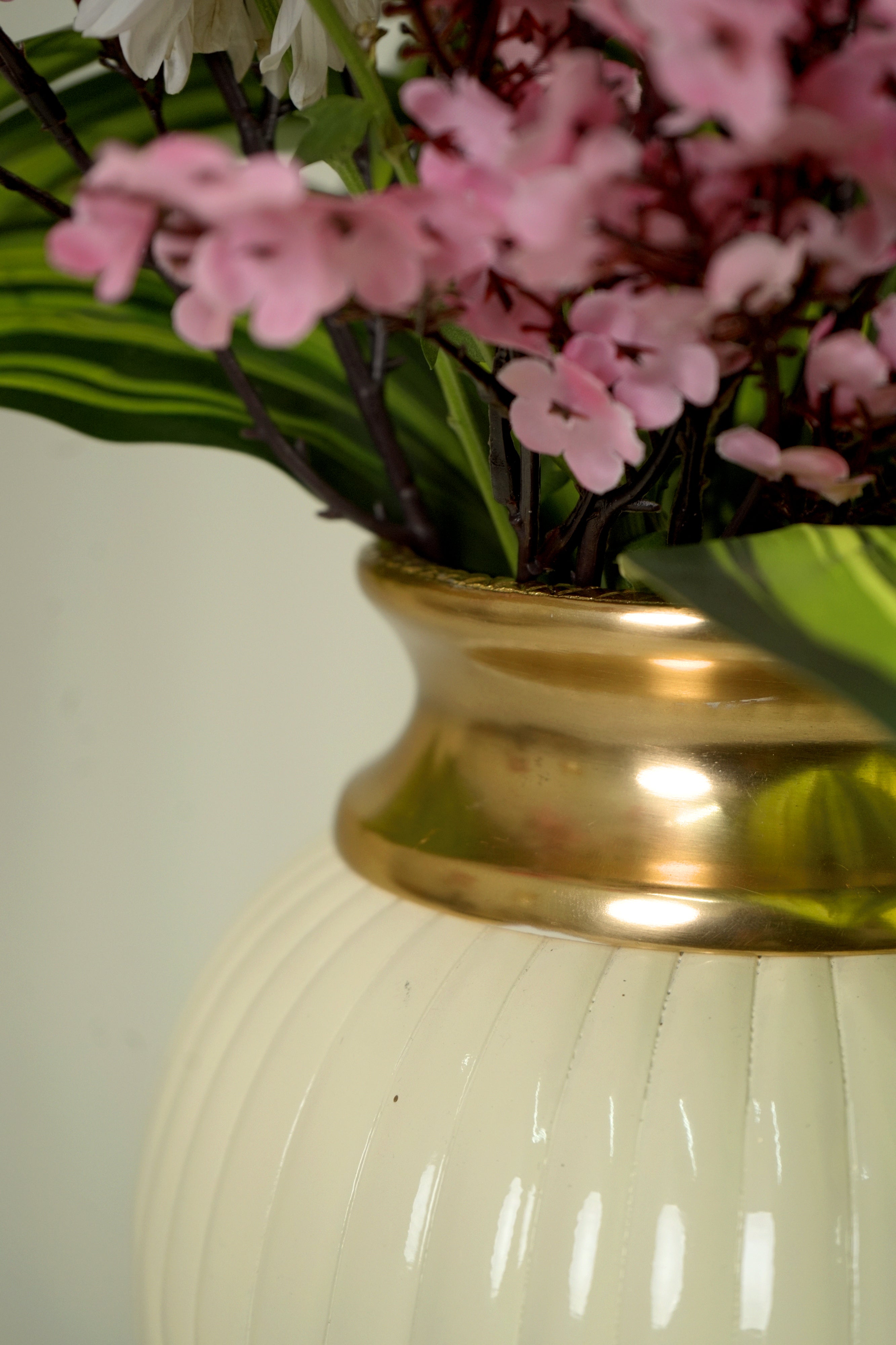 Whispers Of Gold Vase