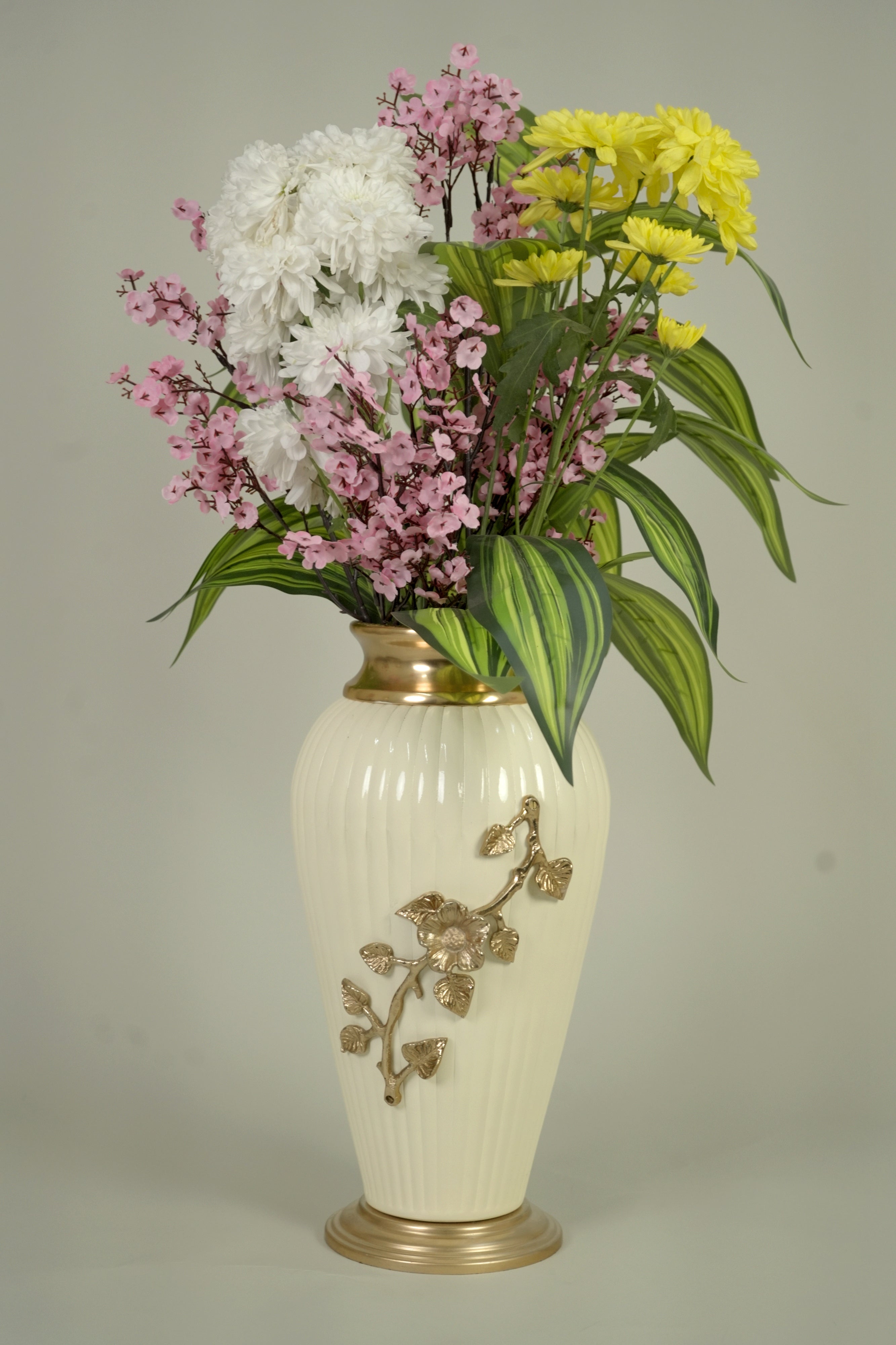 Whispers Of Gold Vase