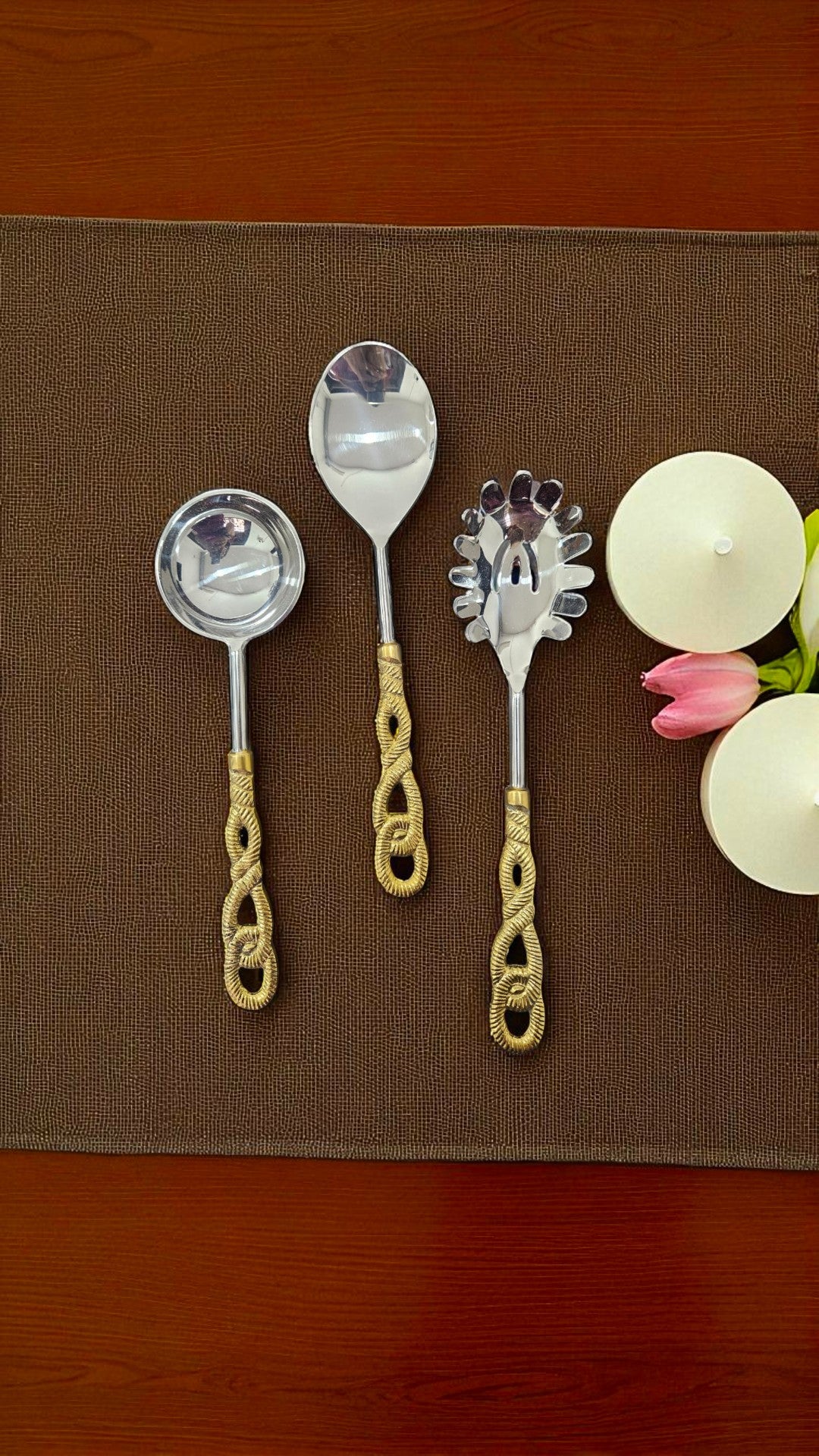 Eternal Loop Serving Spoon (Set of 6 pcs)