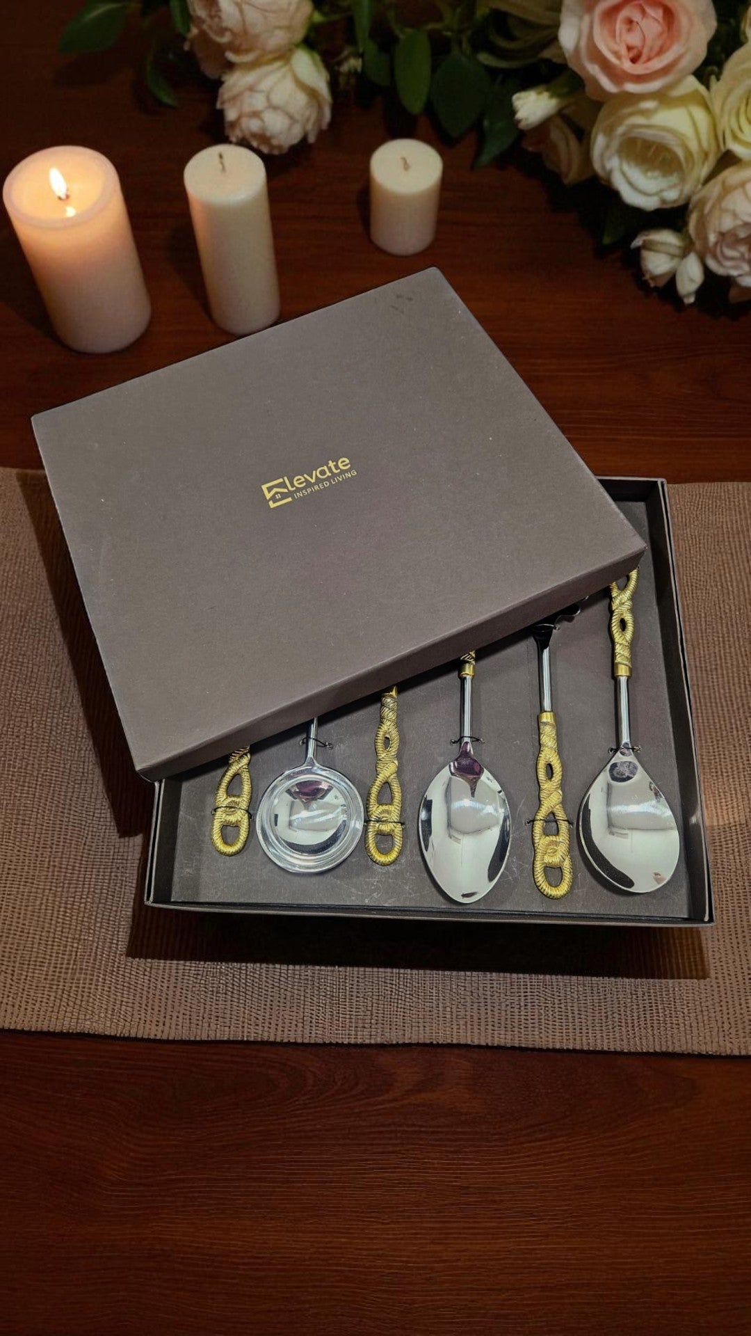 Eternal Loop Serving Spoon (Set of 6 pcs)
