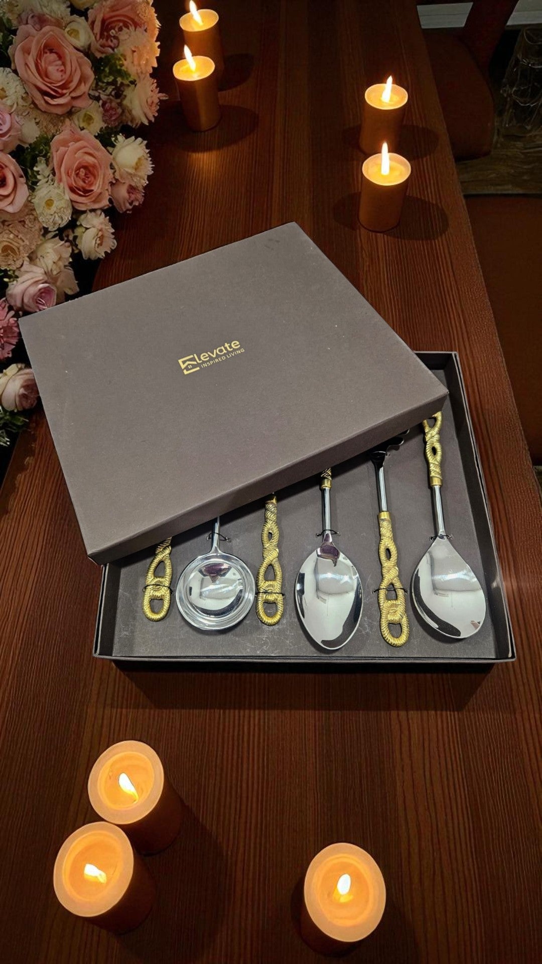 Eternal Loop Serving Spoon (Set of 6 pcs)