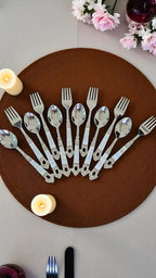 Lustrous Pearl Flatware Set  (Set of 12)