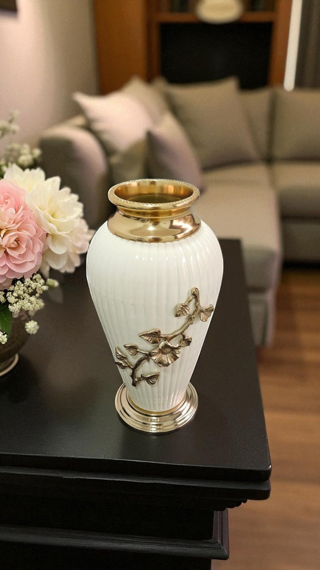 Whispers Of Gold Vase