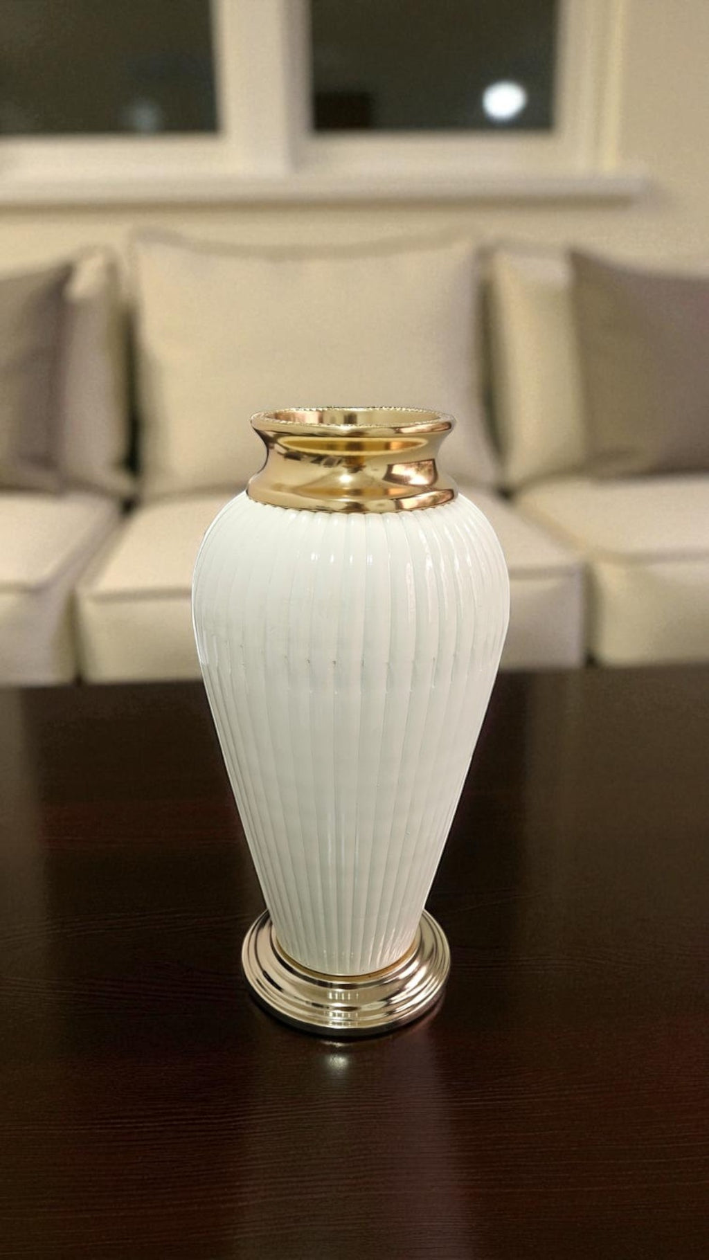 Whispers Of Gold Vase