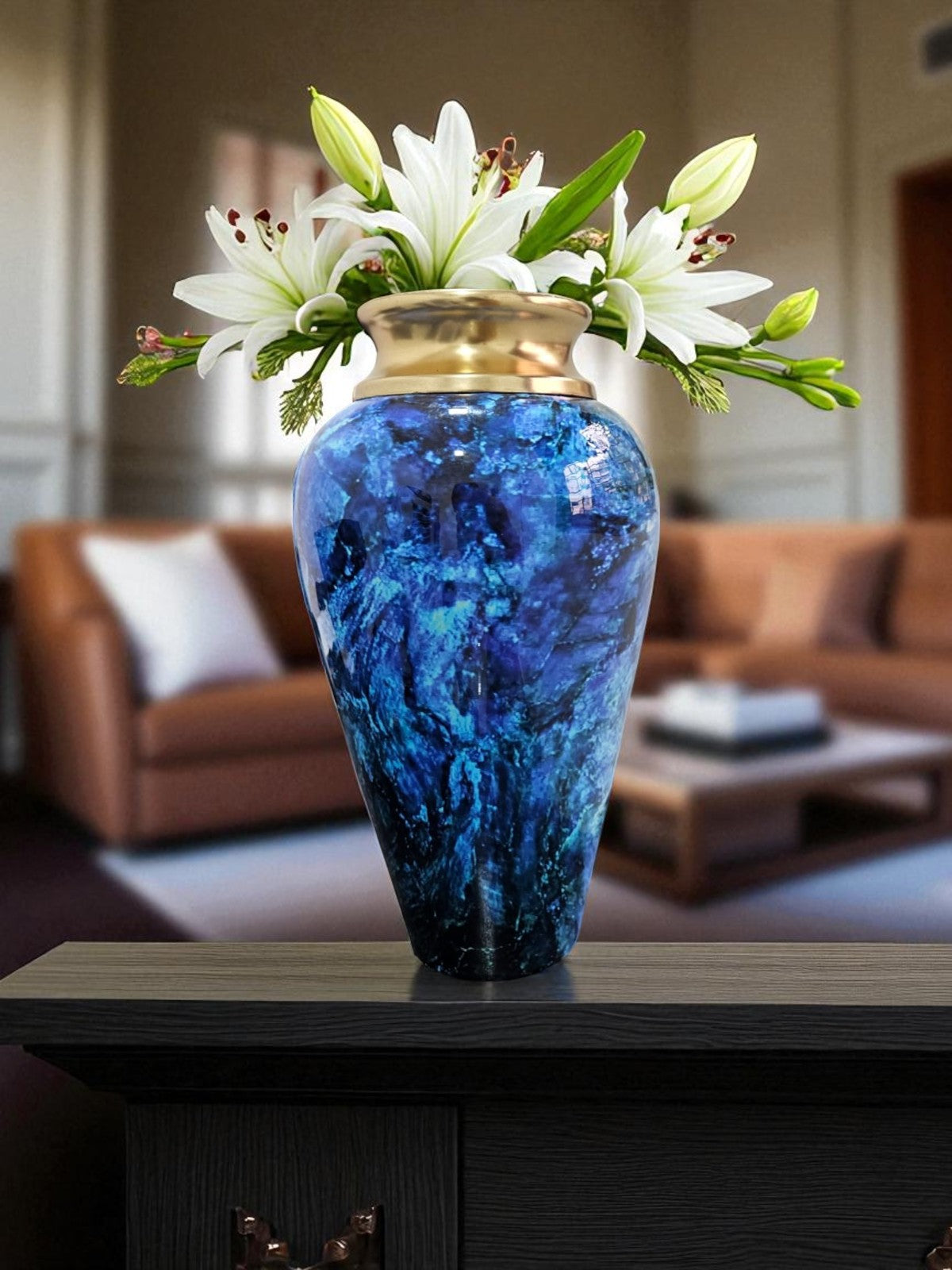Marbled Serenity Vase