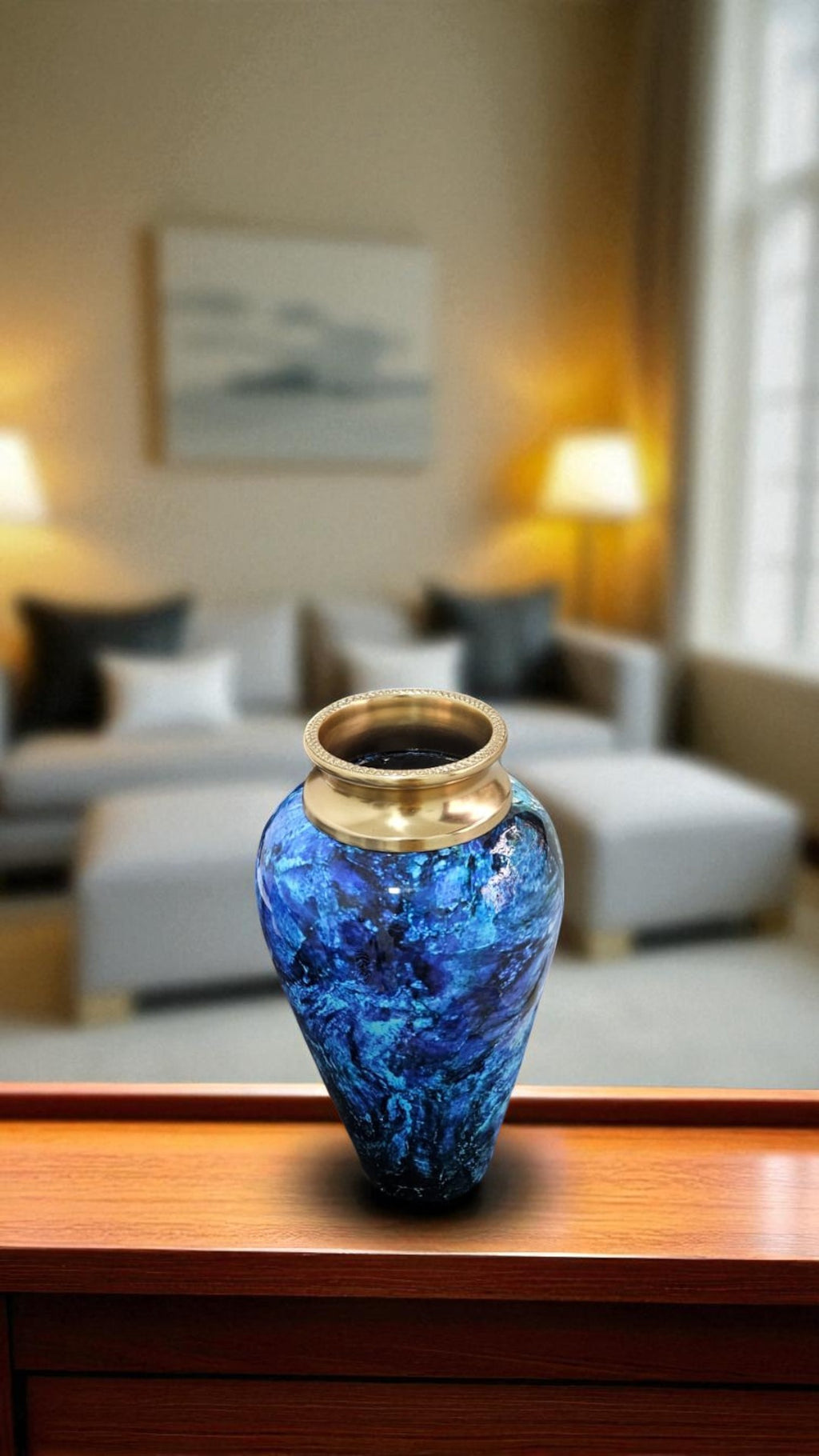 Marbled Serenity Vase