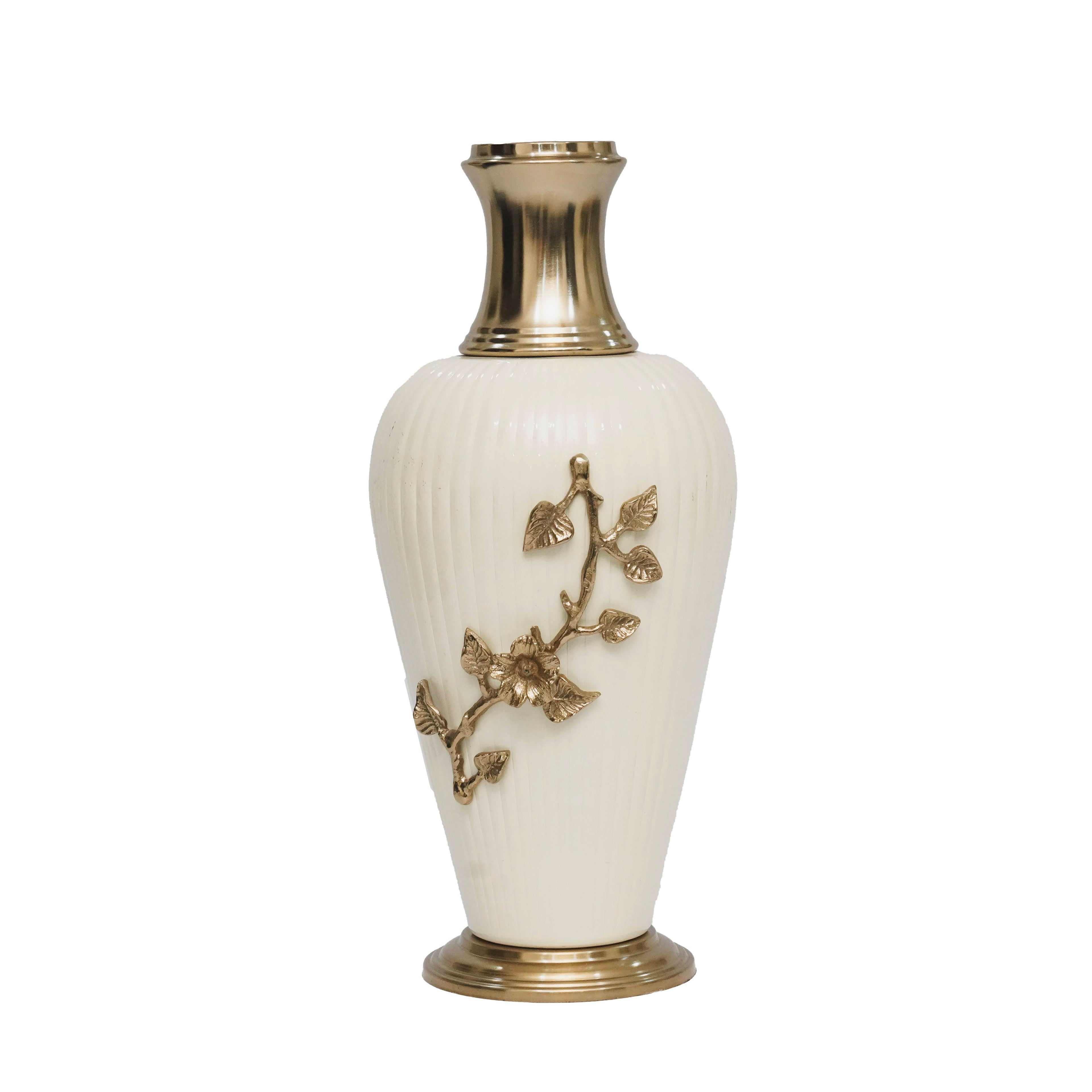 Whispers Of Gold Vase